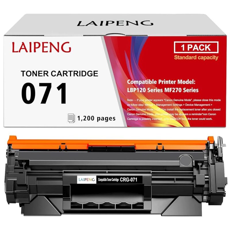 კარტრიჯი  Compatible CRG071 (071 Toner) for Lbp122dw / 120 Series; Mf270 Series / M275dw / M272dw ( Cartridge 071)